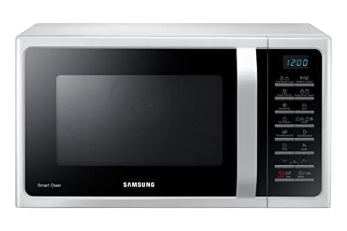 Samsung 28 Liters Microwave Grill & Convection with Healthy Cooking, White - MC28H5015AW"Min 1 year manufacturer warranty" (UAE version)