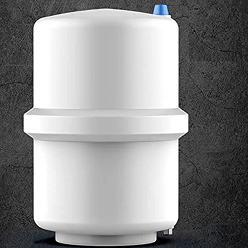 Puri Pro 5 Gallon Residential Pre-Pressurized Water Storage Tank for Reverse Osmosis RO Systems, White FREE Tank Ball Valve and Teflon Tape