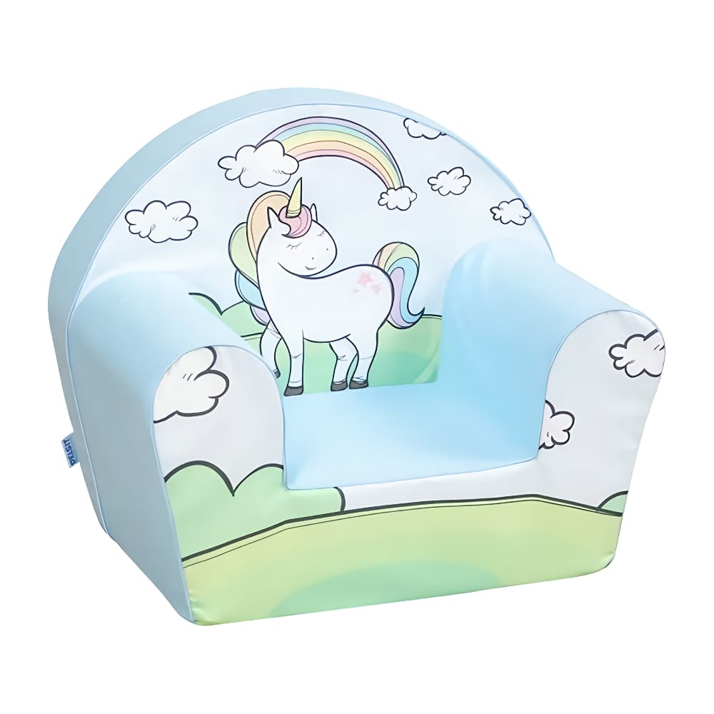 DELSIT Arm Chair Unicorn on Meadow