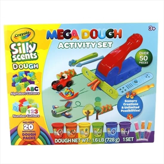 CRAYOLA DOUGH ACTIVITY MEGA SILLY SCENT SET