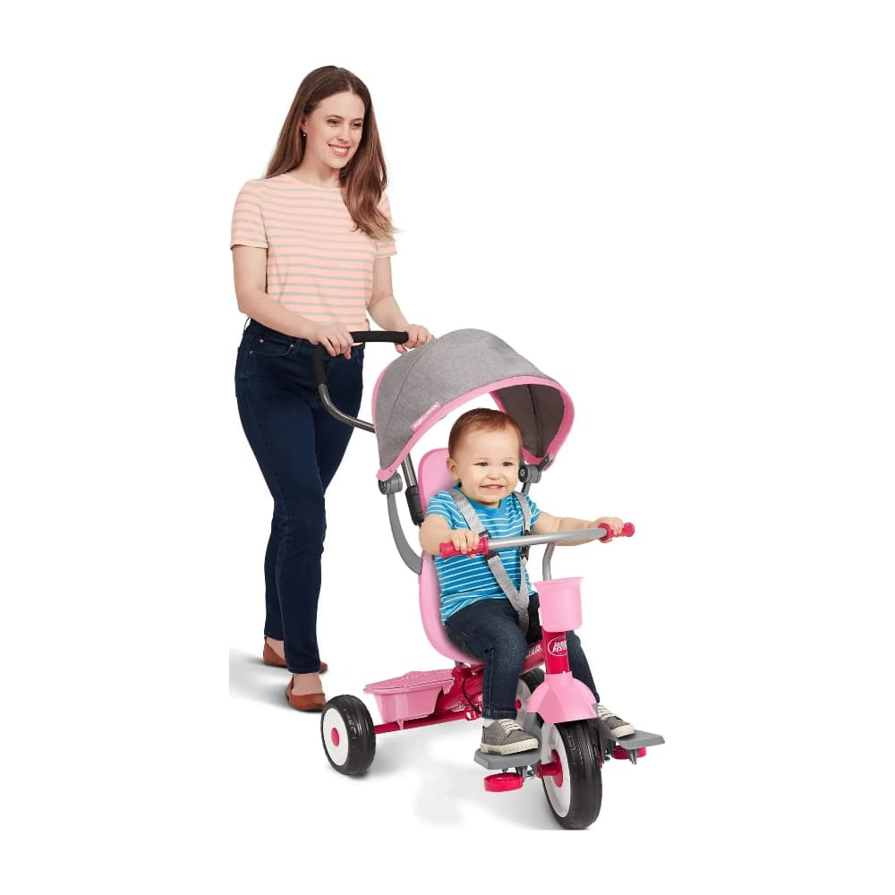 Radio Flyer 4-in-1 Stroll N Trike Pink