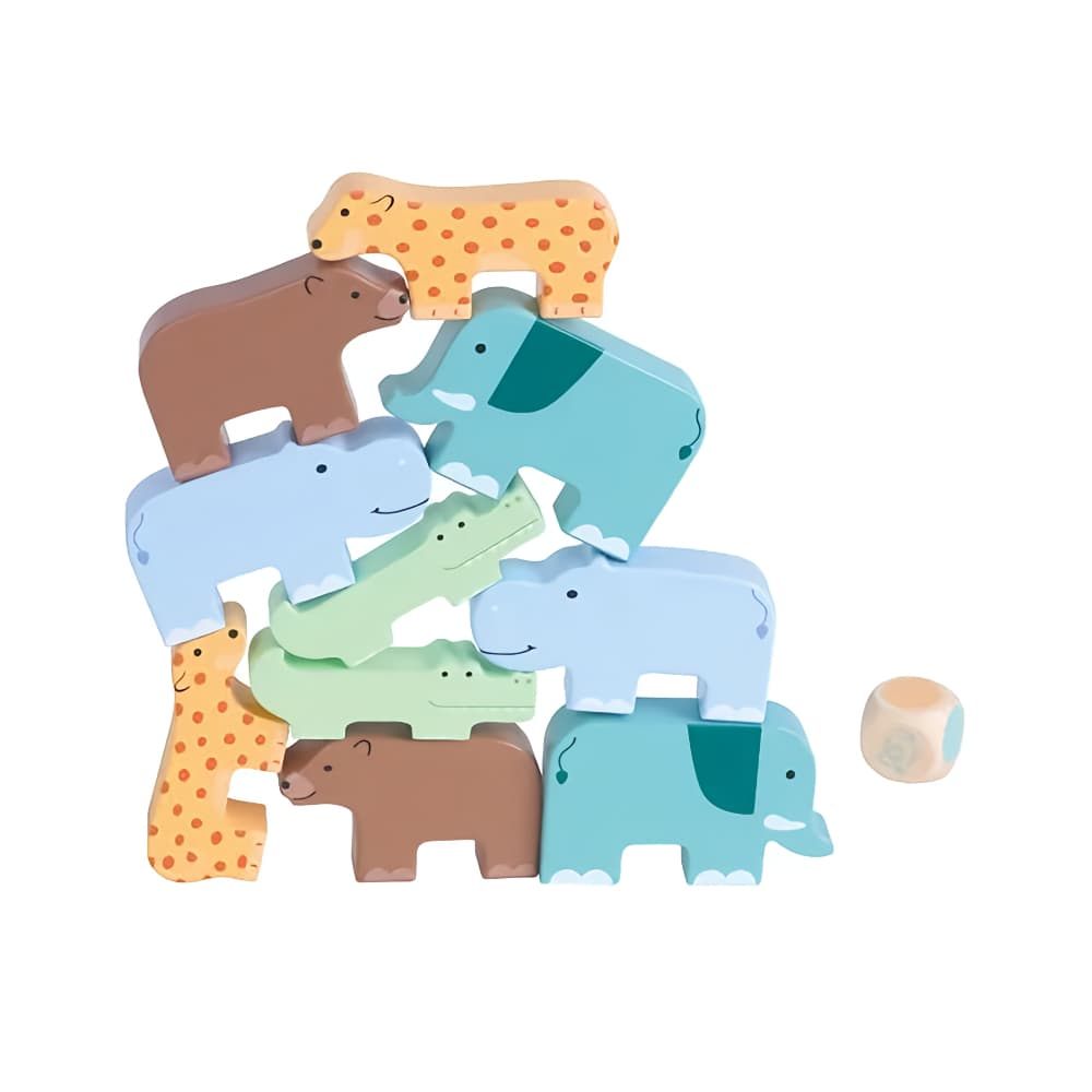 LELIN Wild Animal Stacking