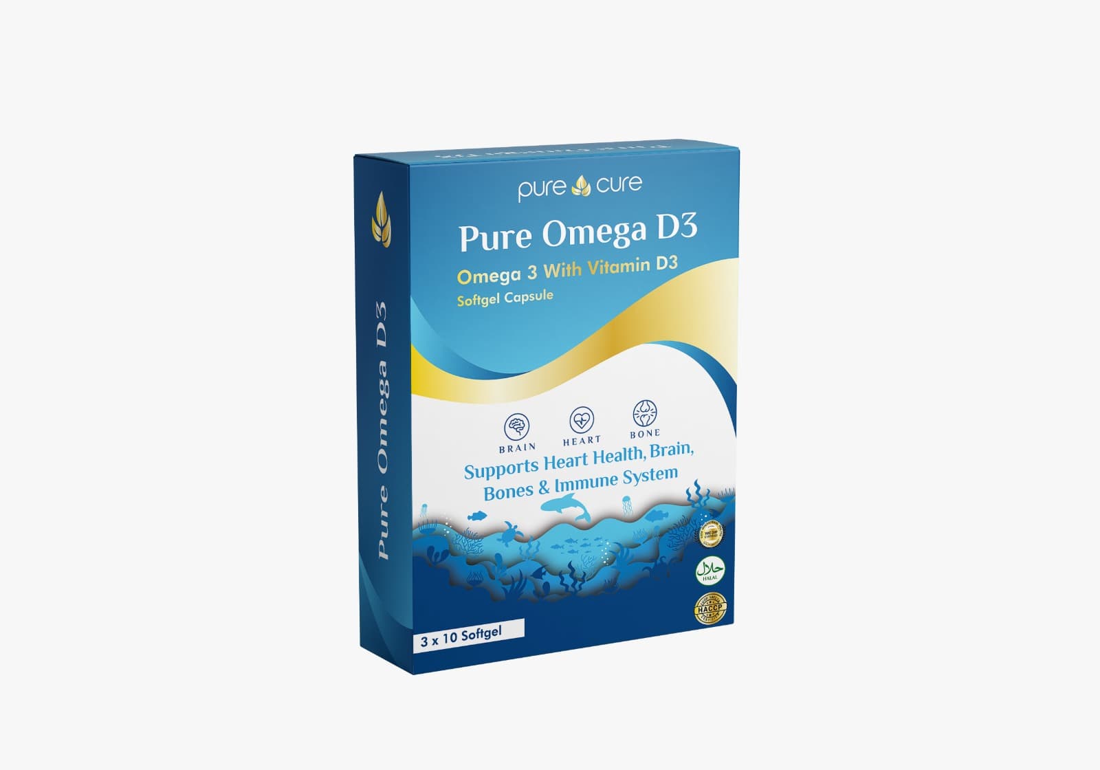 Pure Cure Pure Omega D3 SG 30’s