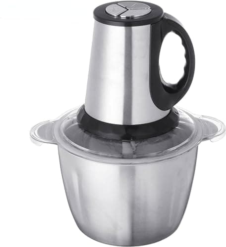 ECVV Food Chopper Meat Mincer 3L 300W Electric Meat Grinder Blender Mincer Mixer Meat Chopper Stainless Steel Electric Chopper Automatic Food Processor Machine