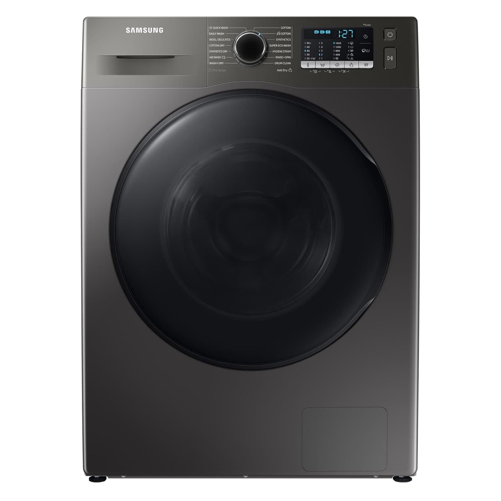 Samsung 11 5 8kg Front Load Washer Dryer Black Wd11bb944dgbgu