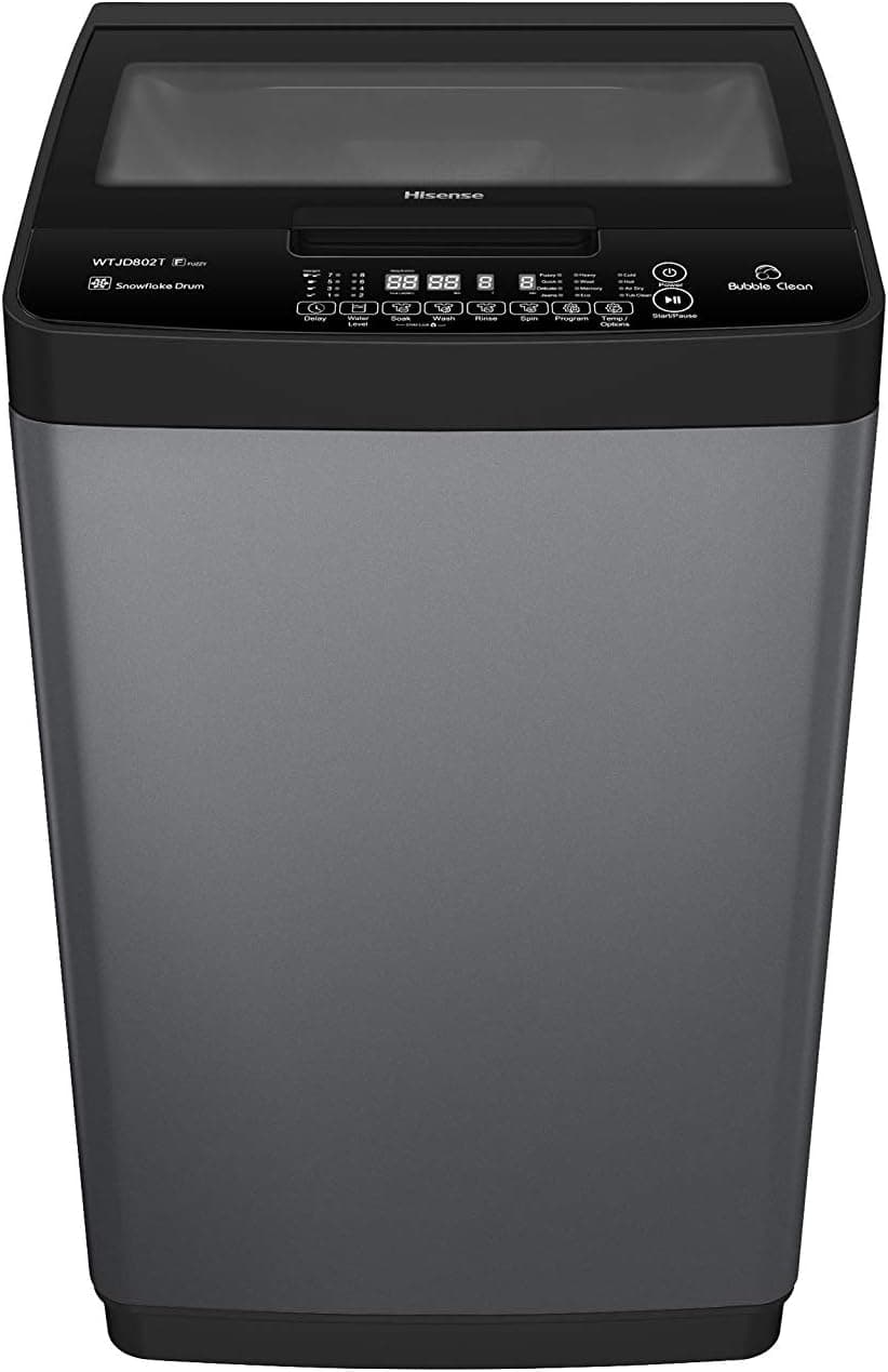 Hisense 8Kg Top load Fully Automatic Washer