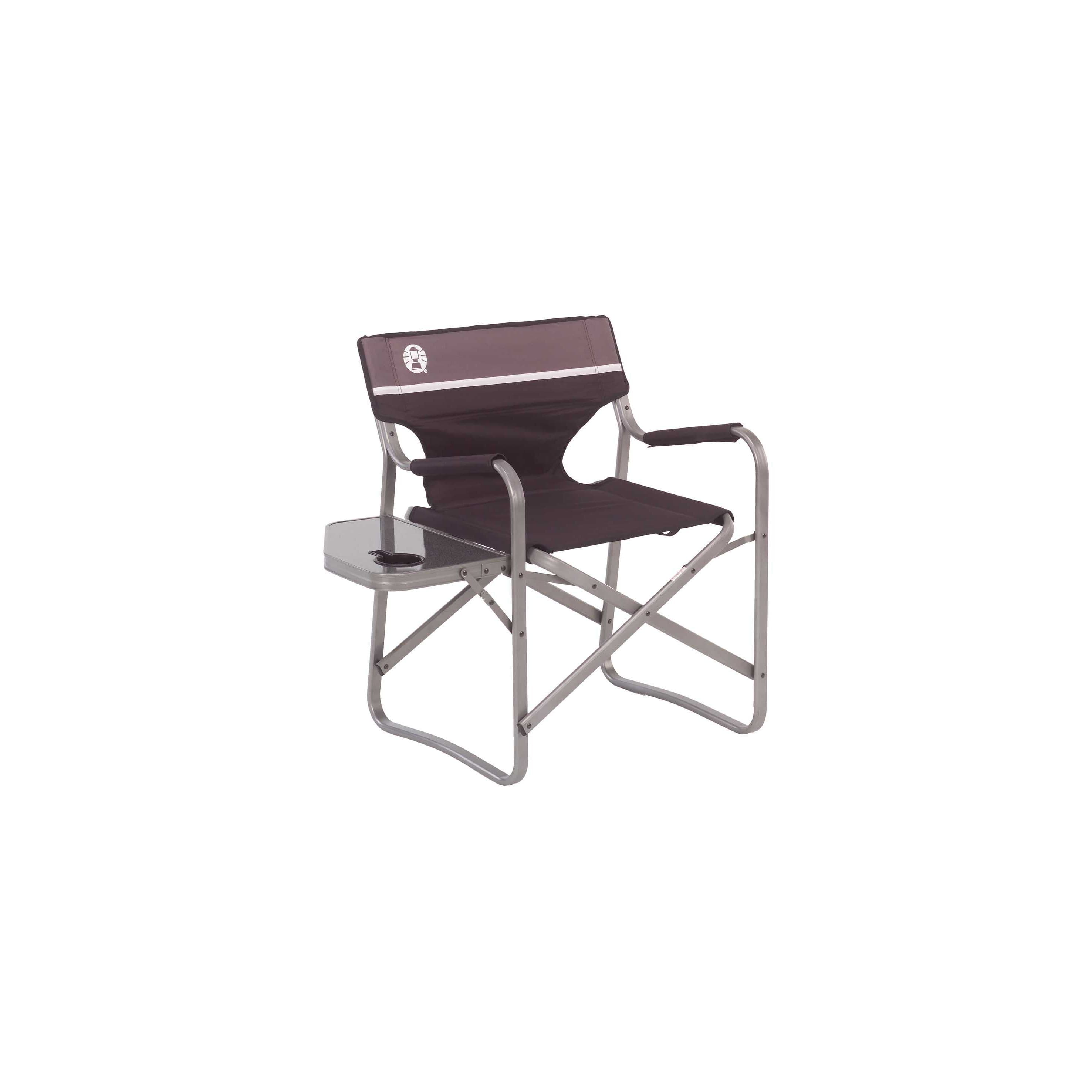 Coleman Chair Deck Aluminium W/Side Table C004 **C**
