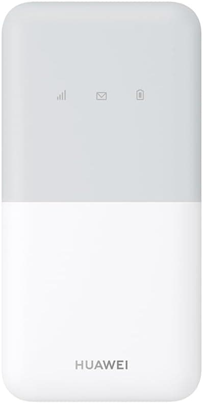 Huawei 2024 E5586 4G LTE Cat4 195Mbps WiFi N300Mbps Router with SIM Portable Rechargeable Battery Easy Setup Connect 16 Devices Regular Security Updates