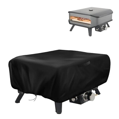 Fenghome Pizza Oven Cover For Cozze 90349 13 Inch Gas Pizza Oven Waterproof Dustproof Pizza Oven Carry Bag 500d Oxford Fabric Pizza Oven Carry Bag Pizza Oven Accessories Black 55 X 55 X 28 Cm