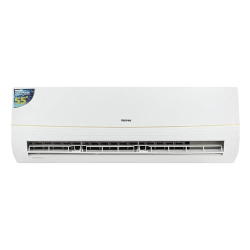 Geepas 2 0 Ton Split Air Conditioner 24000btu Hepa Filter Temperature Control Turbo Cooling Energy Saving Wide Angle Air Flow Different Speed Cool fan dry Mode Low Noise