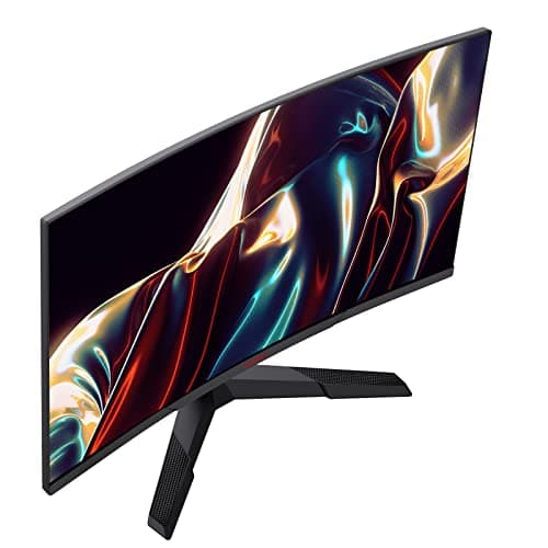 Koorui 27 Inch Gaming Monitor Fast Va Panel Qhd R1500 180hz 1ms Dci P3 85 Percent Dp hdmi Game Mode Eye Protection Rocker Button Three Sided Narrow Bezel Design