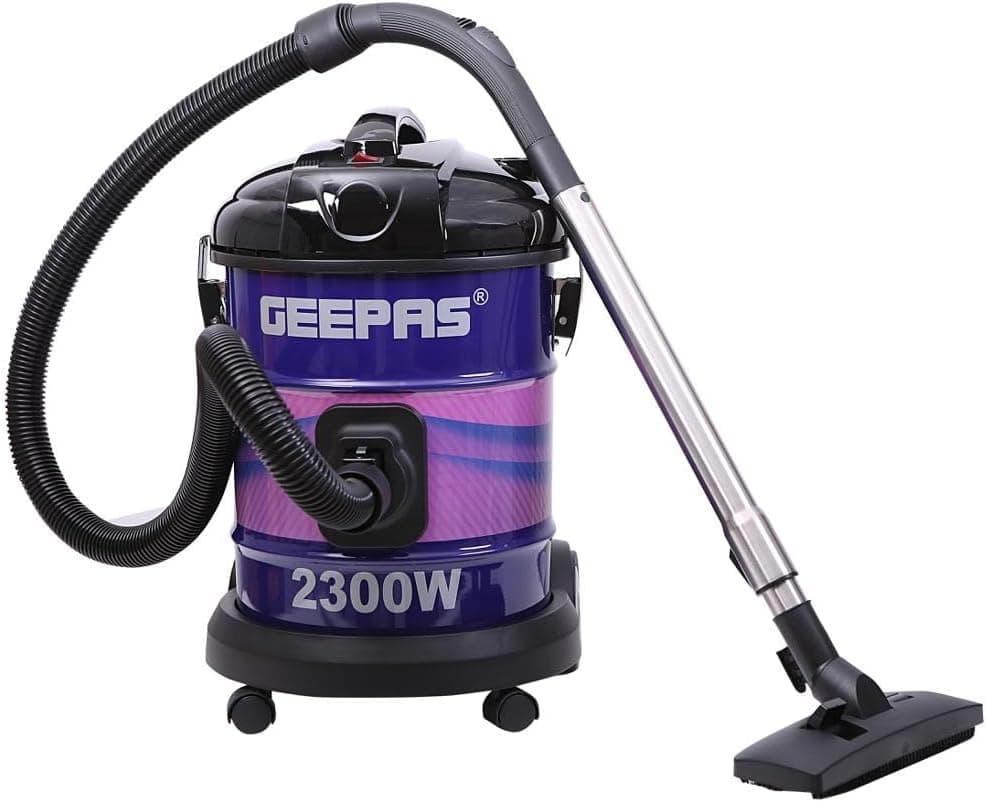 Geepas Drum Vacuum Cleaner Multicolor 2300 W Gvc2588