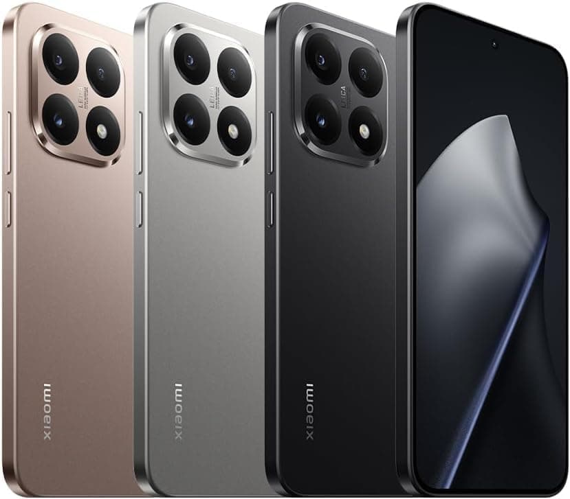 Xiaomi 15T Rose Gold 12+512GB, 6.83" 120Hz Eye-care Display, MediaTek Dimensity 8400-Ultra, 50MP Leica Summilux Optical Lens, 5500mAh