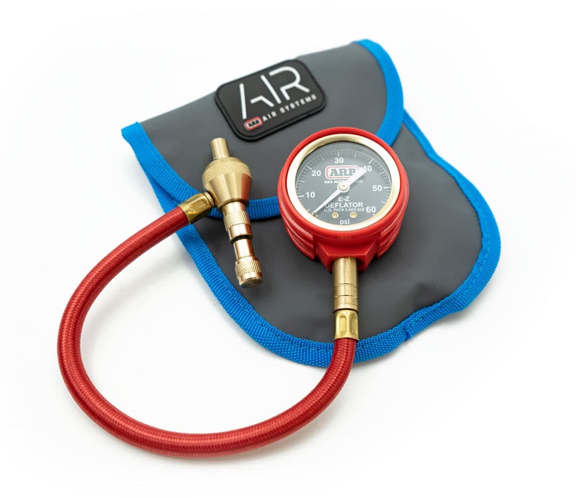 ARB ARB600 E-Z Deflator with Bar/Psi Gauge Include Recovery Gear Bag
