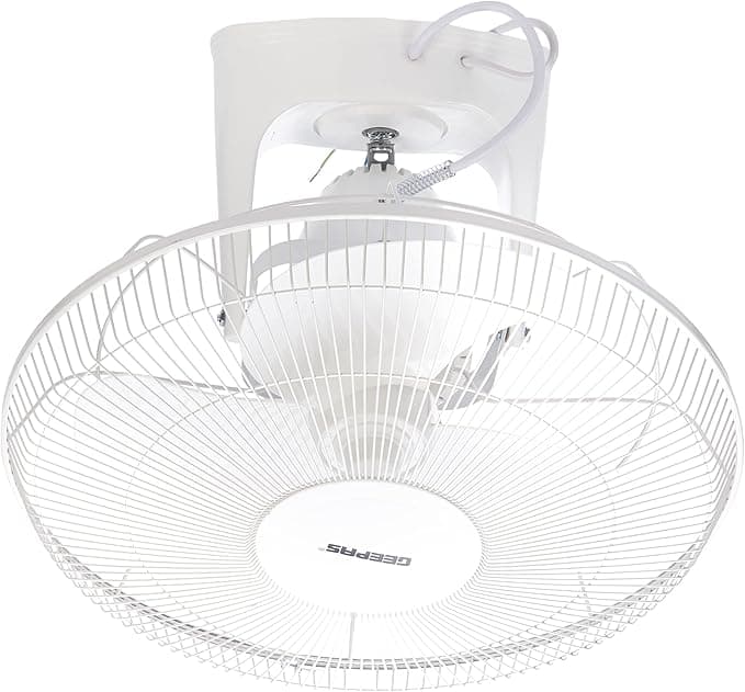 Geepas 16" Orbit Fan - Wide Oscilation, Speed Controller with 3 Leaf ABS Blades with Metal Grill | Ideal for Office, Bedroom, Study Room, Living Room & more