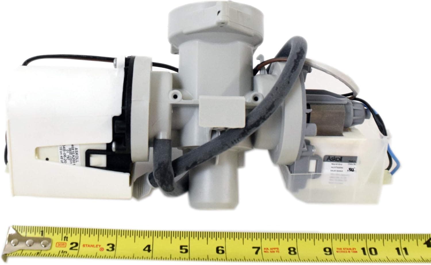 LG AHA72973309 LG-AHA72973309 Pump Assembly,Drain, Black