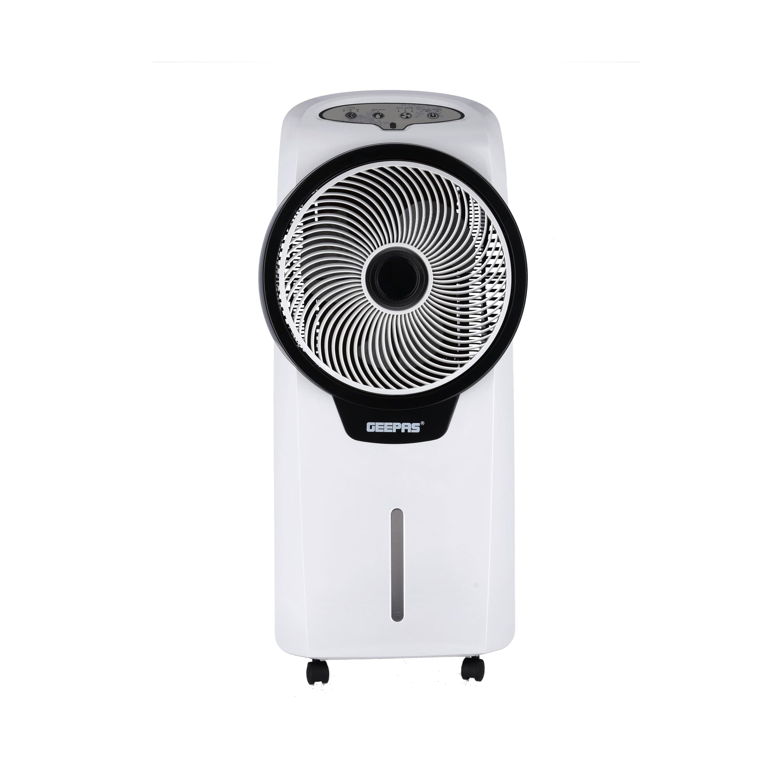 Geepas GAC9580 High Speed Rechargeable Air Cooler Portable 3Speed Swing Function Air Conditioner for Room, Office, Kitchen and More 2 Years Warranty