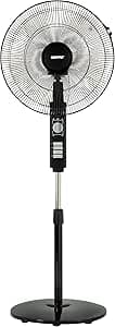 Geepas GF9605 18" Stand Fan | Adjustable height | 3 speed | Tilt Setting with Overheat Protection | Wide Oscillation | Self-Protection when Over Heated