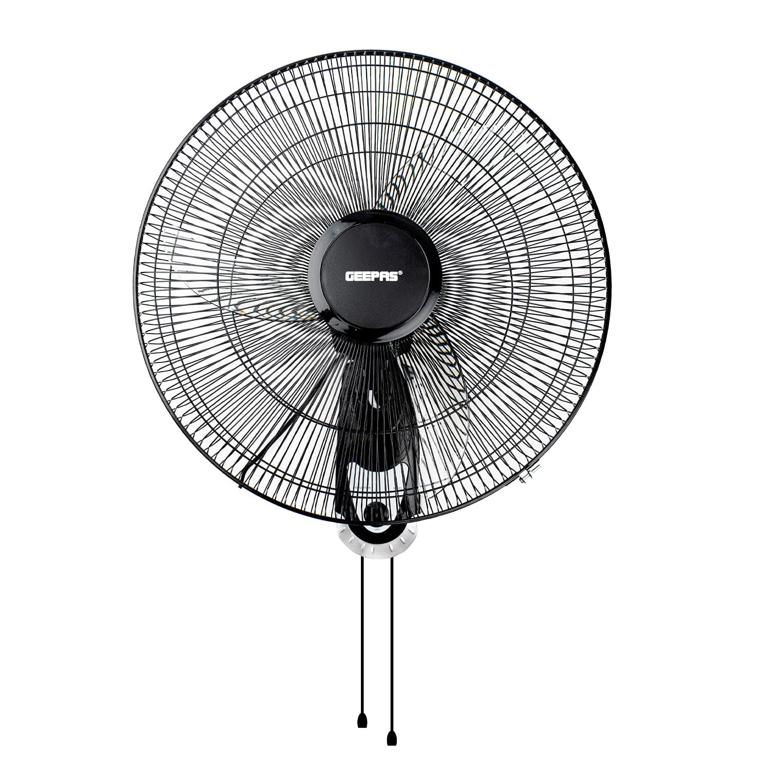 Geepas GF9604 18-Inch Wall Fan - 3 Speed with Oscillating & Overheat protected | Wall Mount Cooling Fan for Home, Green House, Work Room or Office Use