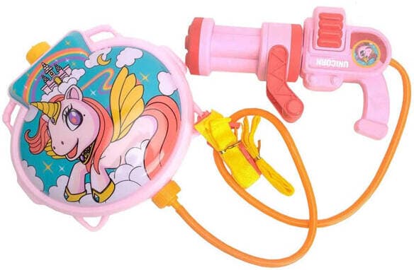 Fab N Funky Dreamy Playland Unicorn Backpack Water Gun