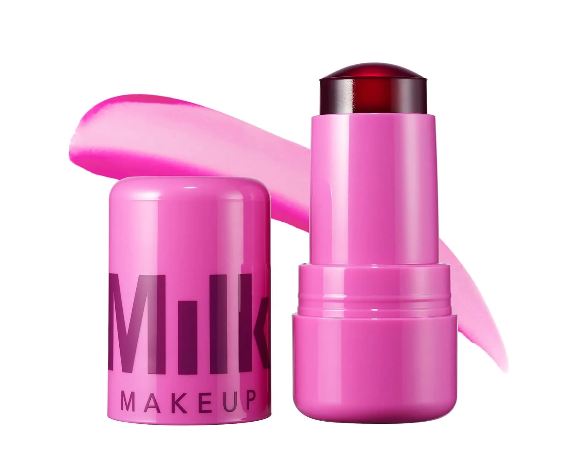 Milk Makeup Cooling Water Jelly Tint Lip & Cheek Blush Stain Splash Berry Plum 5g, Long Lasting Hydrating Gel Tint, Lightweight Natural Flush Makeup, Smudge Proof Buildable Color for Lips & Cheeks