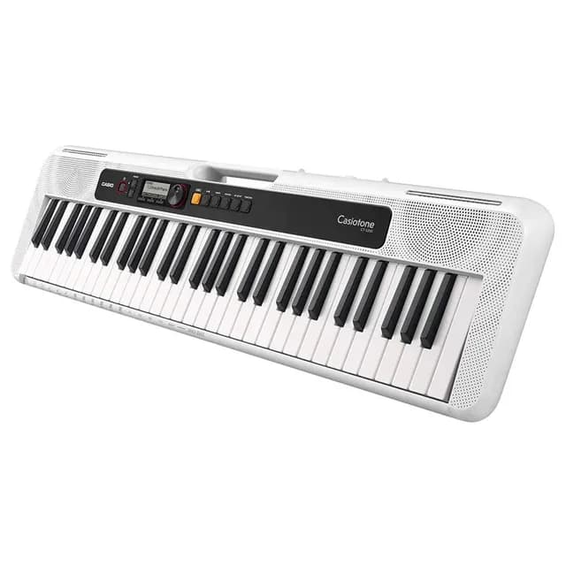 Casio - Tone CTS-200 White + ADE95100 LE Power Adapter
