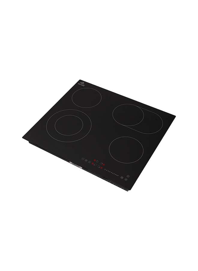 Evvoli Built In Induction With Hob Touch Pannel Controls And 4 Cooking Zones 60cm 7200 0 W Evbi Ch604b Black