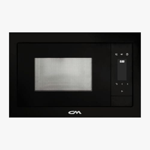 CM SOLID BLACK 60CM Built-In Microwave Oven – 31L Capacity, Easy-Tronic with 1200W Grill, 5 Power Settings, 2 Combo Grill Functions, 6 Auto Menus, Child Safety Lock, Stainless Steel Interior & Door