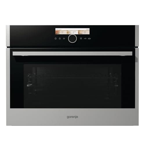 Gorenje 60 Cm Built In Combination Oven With Microwave, 50 Liters Capacity, Made In Slovenia, Stainless Steel, Bcm598S18X"Min 1 year manufacturer warranty"