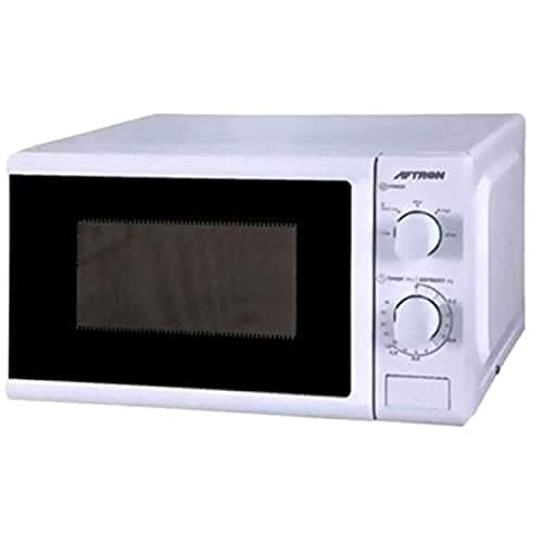 Aftron 20 Liter Microwave 700 Watts, Black & White - Afmw205Mnb"Min 1 year manufacturer warranty"