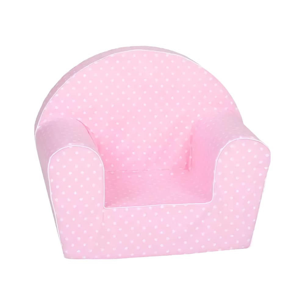 DELSIT Arm Chair - Pink Polka Dots