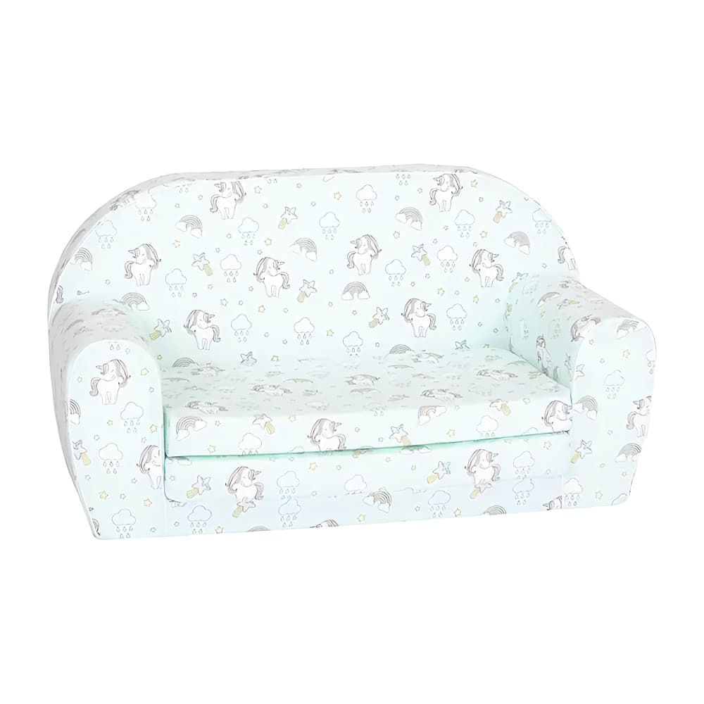 DELSIT Sofa Bed Mint - Unicorns