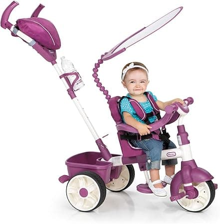 4-In-1 Trike Sports Edition - Pink/White