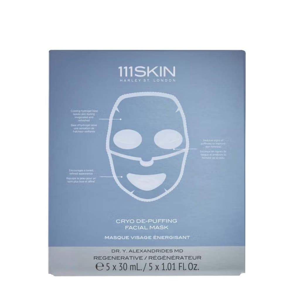 111SKIN Cryo De-Puffing Energy Mask Box (Pack of 5)
