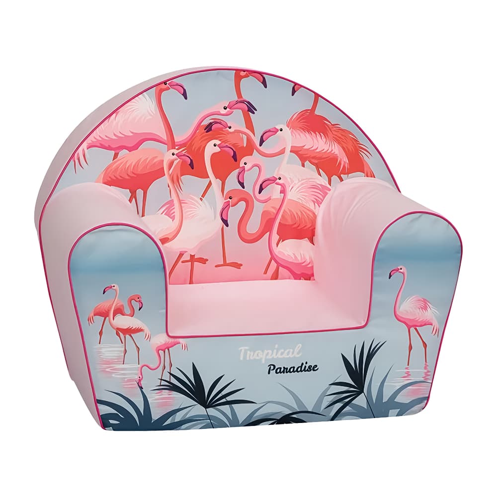 DELSIT Arm Chair Flamingos