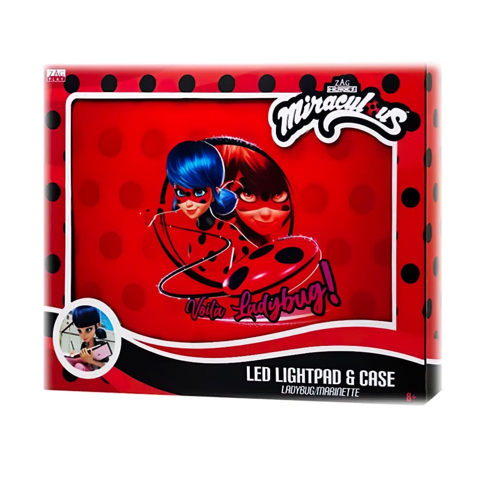 Miraculous Ladybug LED Lightpad & Case