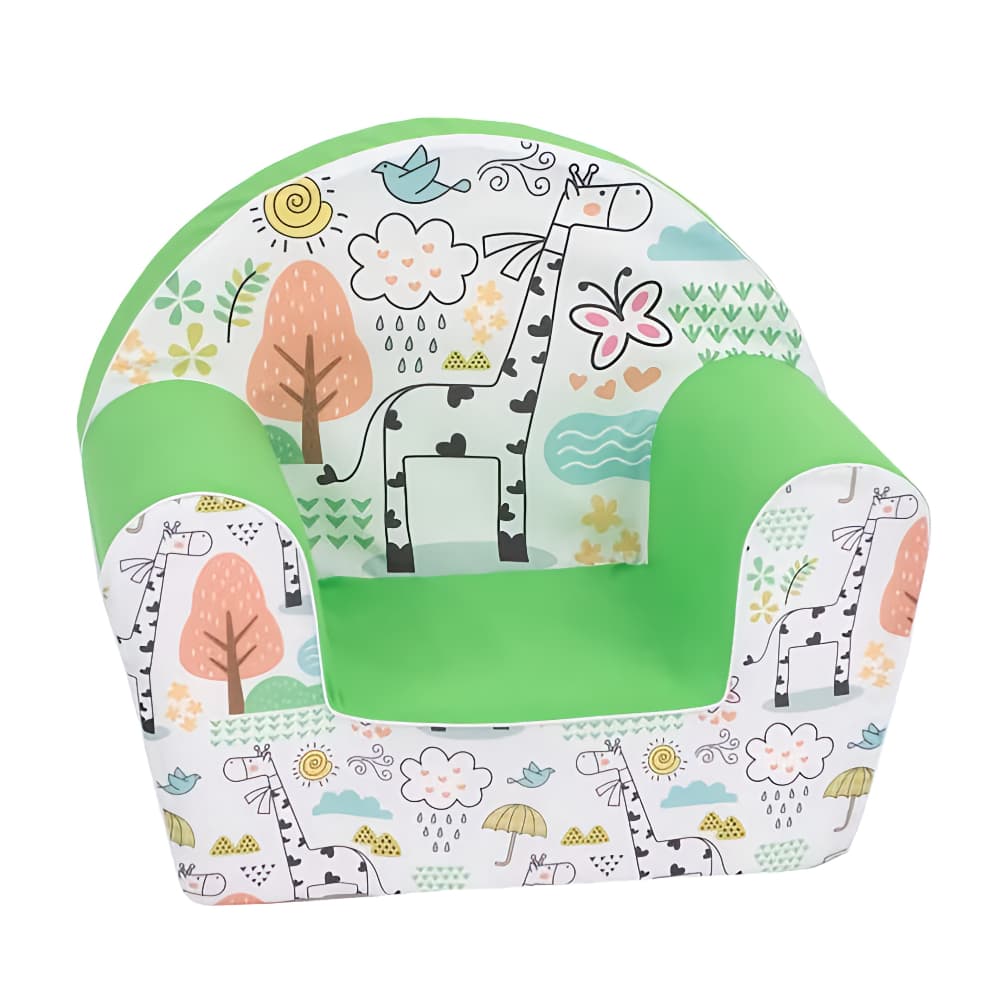 DELSIT Arm Chair - Giraffe Green