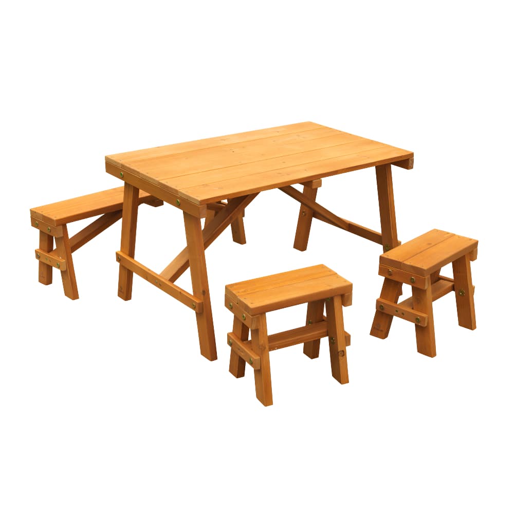 Kidkraft Outdoor Picnic Table Set - Amber