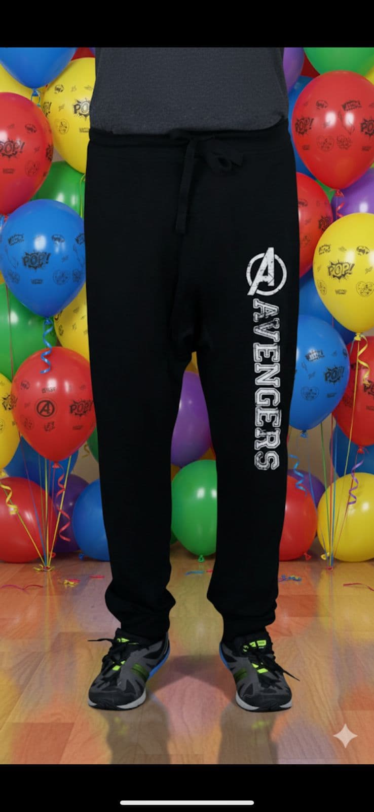 Marvel Avengers Black Pant