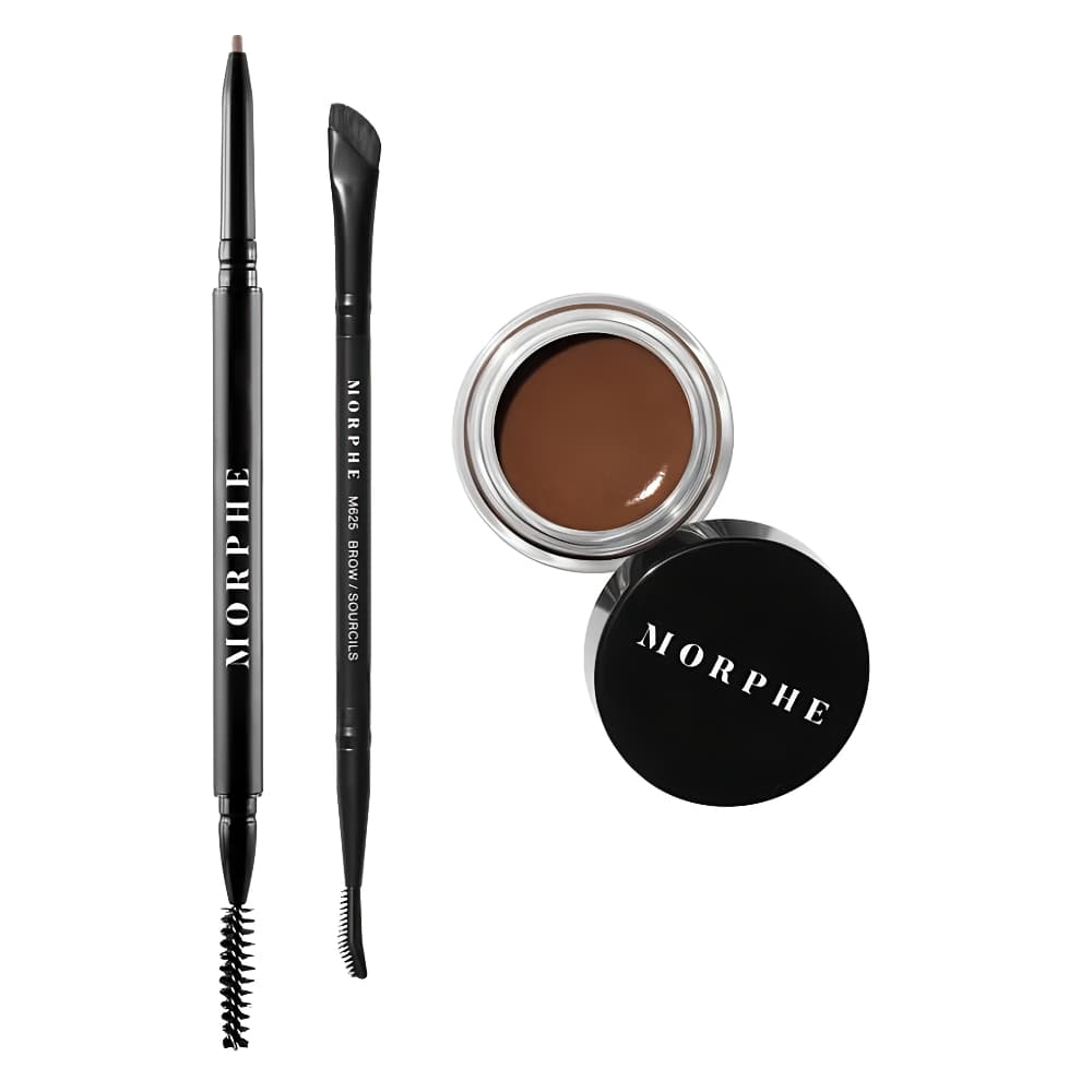 Morphe High Archiever Everyday Essentials Brow Kit - Latte