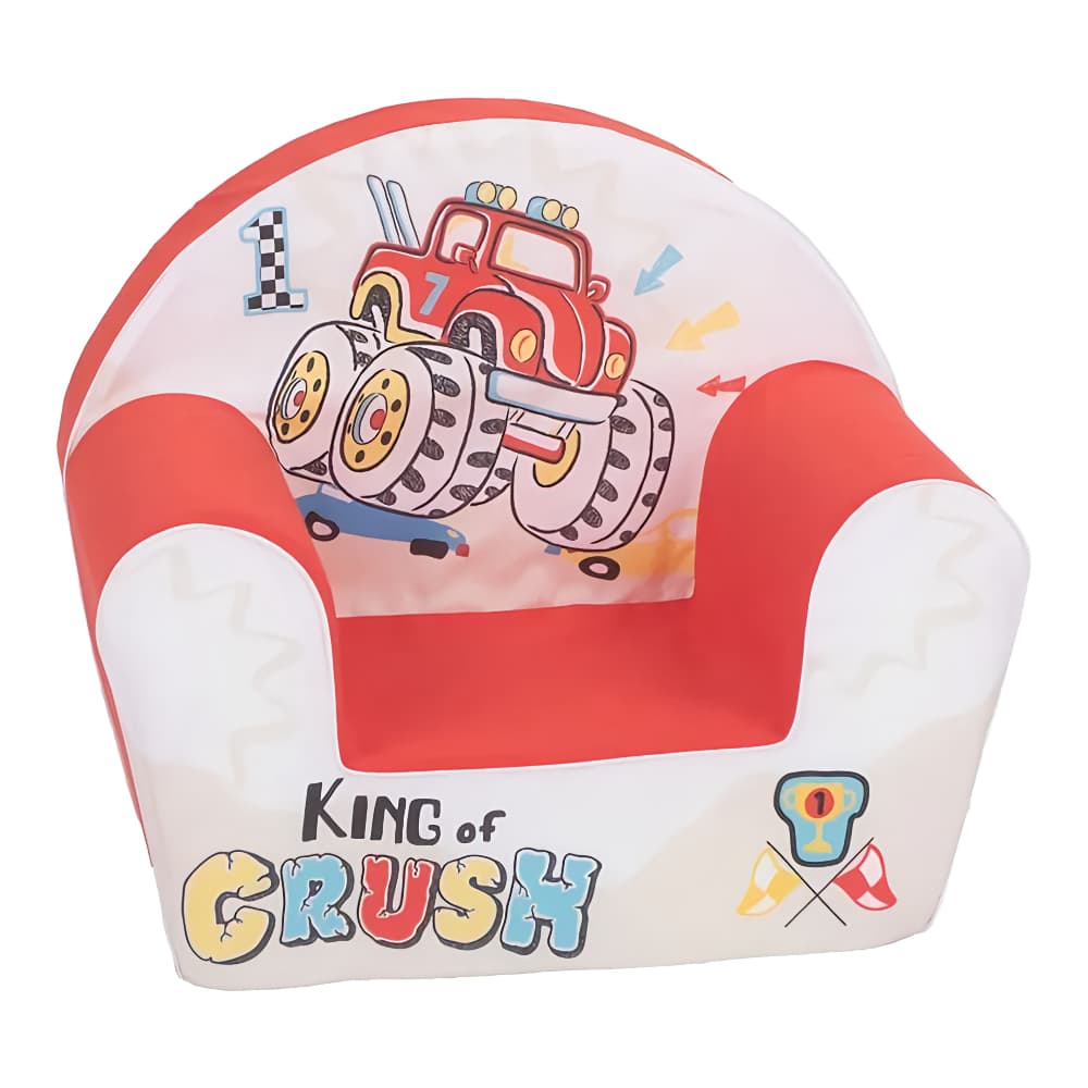 DELSIT Arm Chair - King of the Crush Red