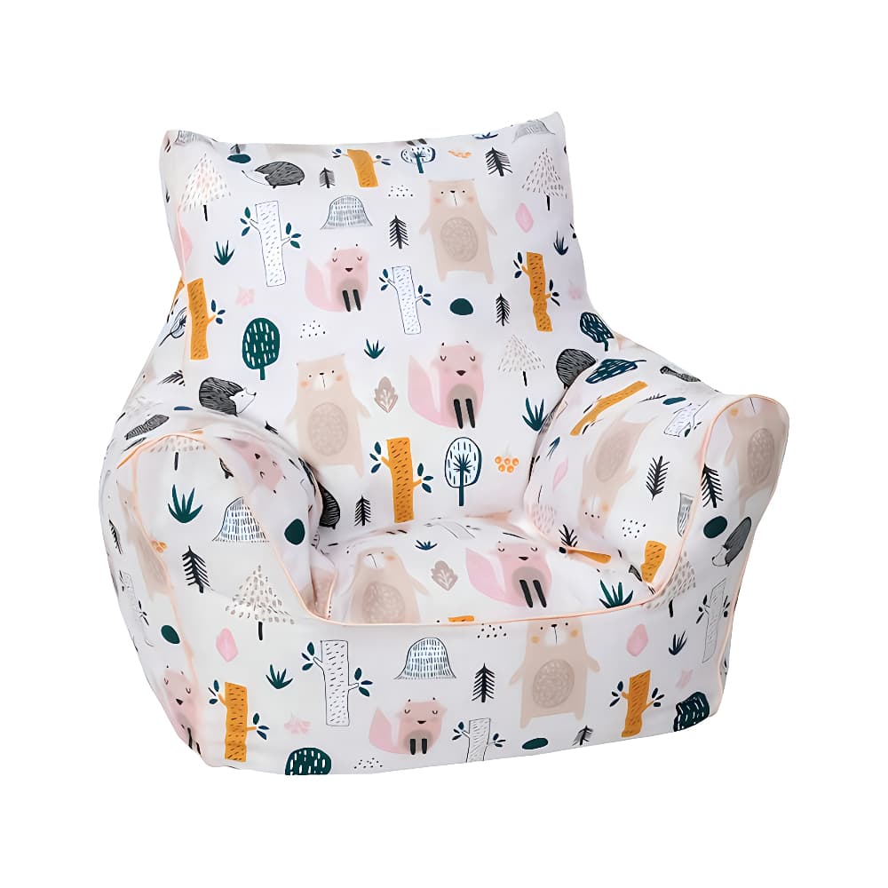 DELSIT Bean Chair Forest Animals