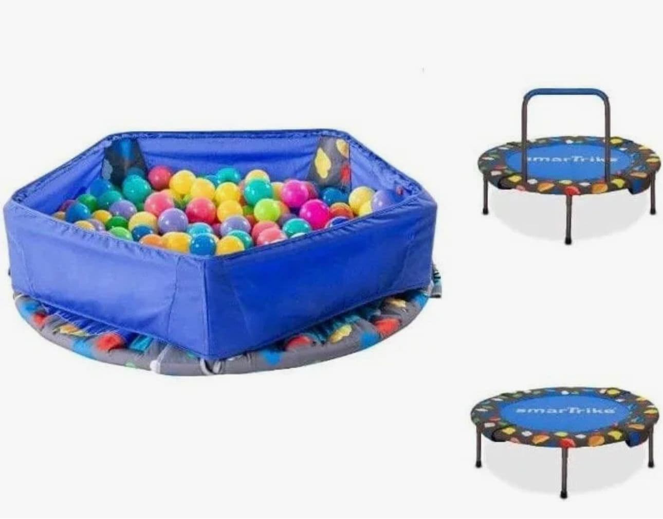 Activity centre 3 in 1 Trampoline