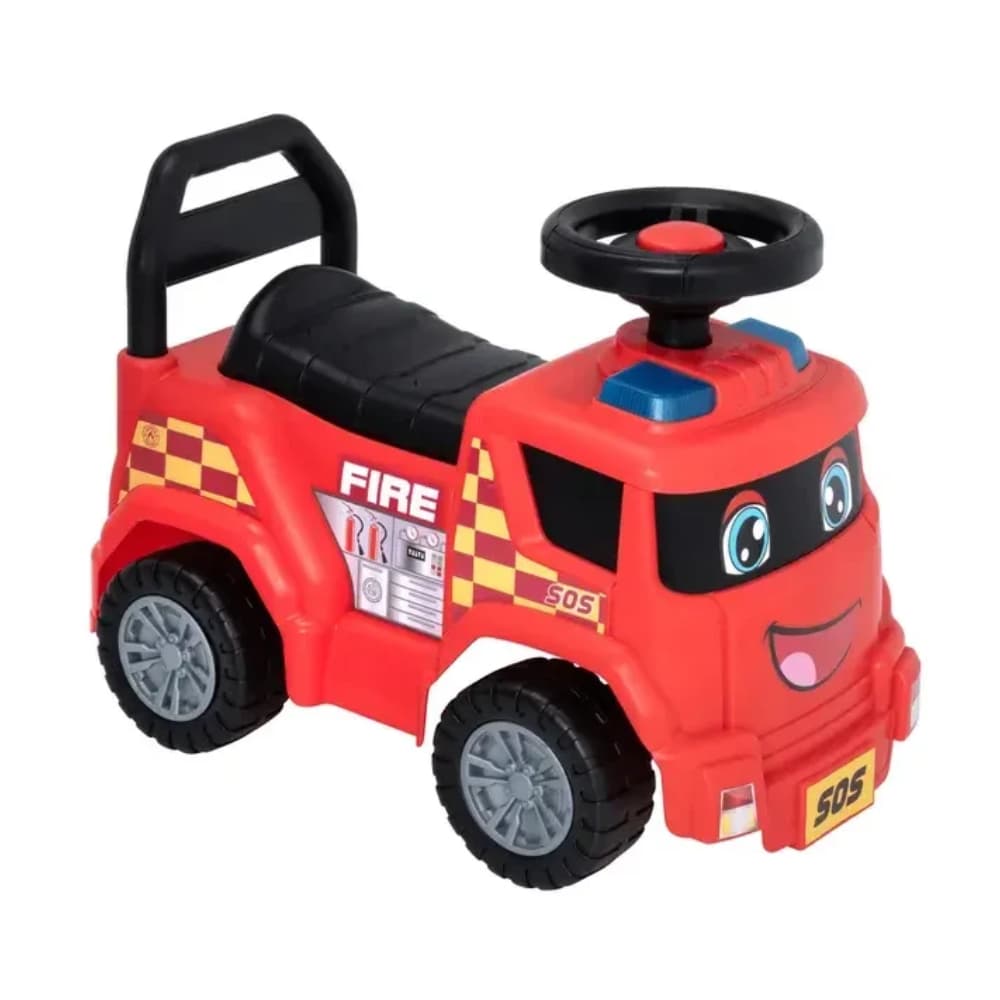 Evo Fire Engine Foot To Floor Ride On
