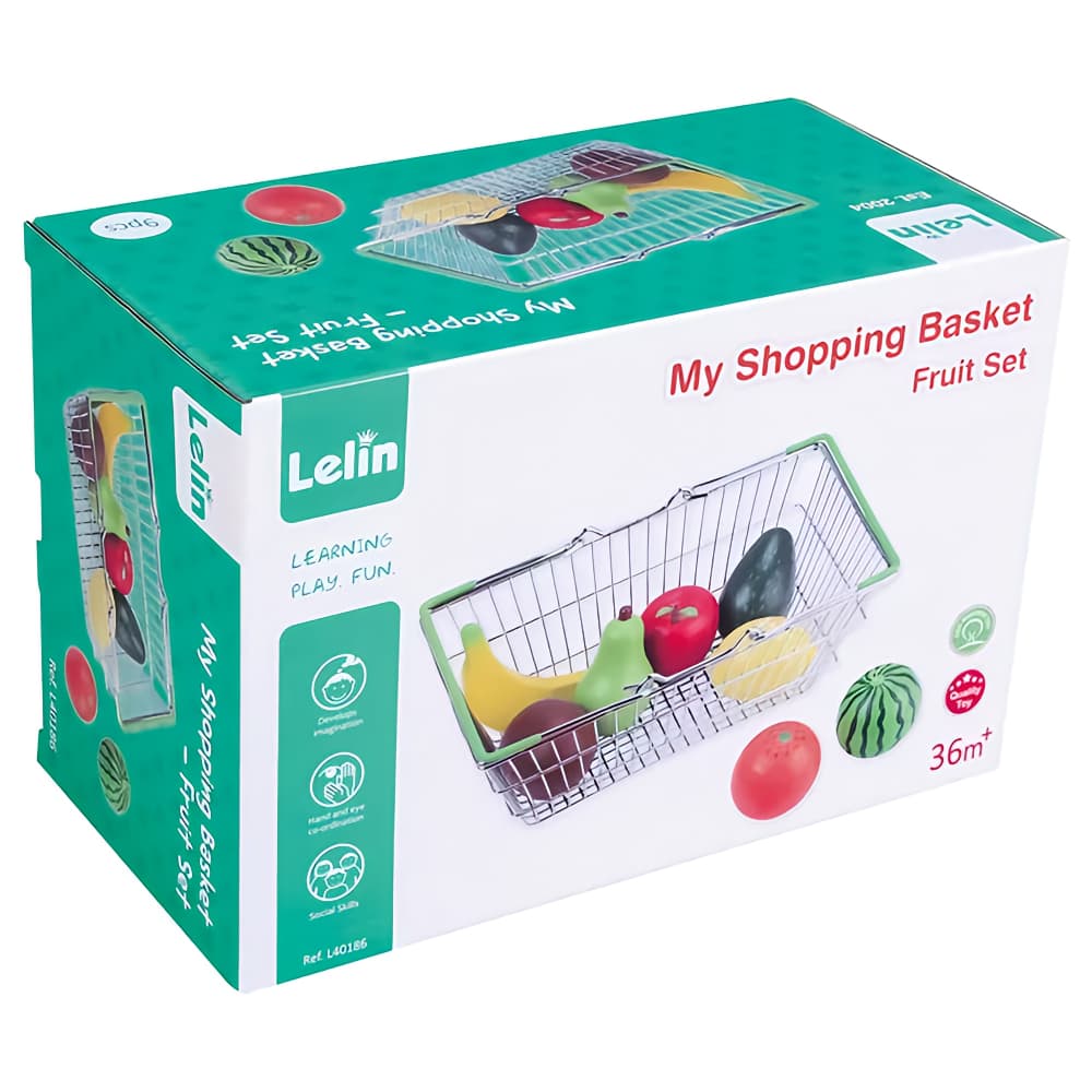 LELIN My Shopping Basket - Fruit Set