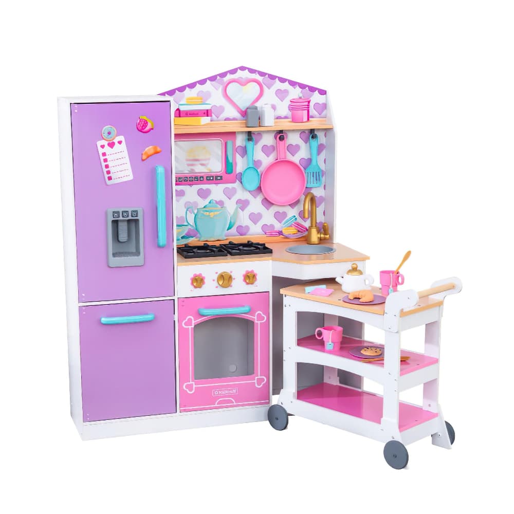 Kidkraft Sweet Snack Time Cart & Play Kitchen