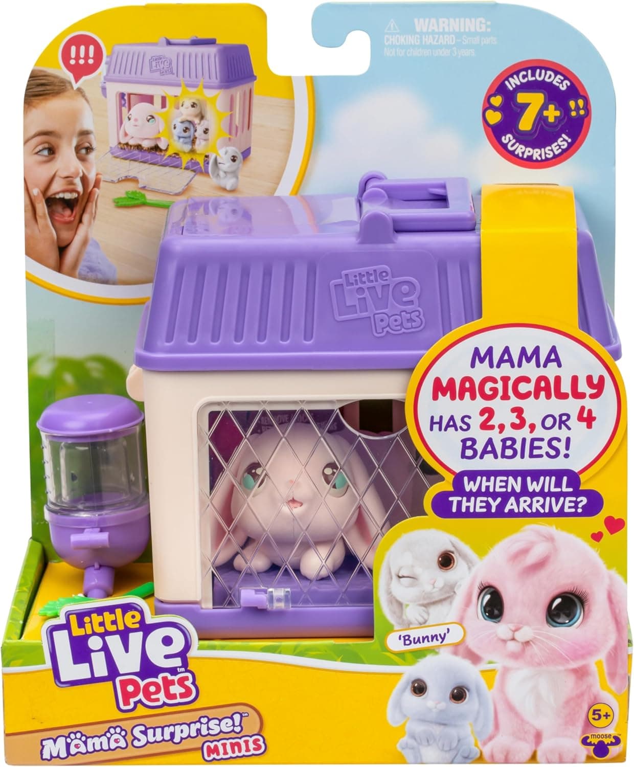 Little Live Pets Mama Surprise S4 Mini Playset Bunny
