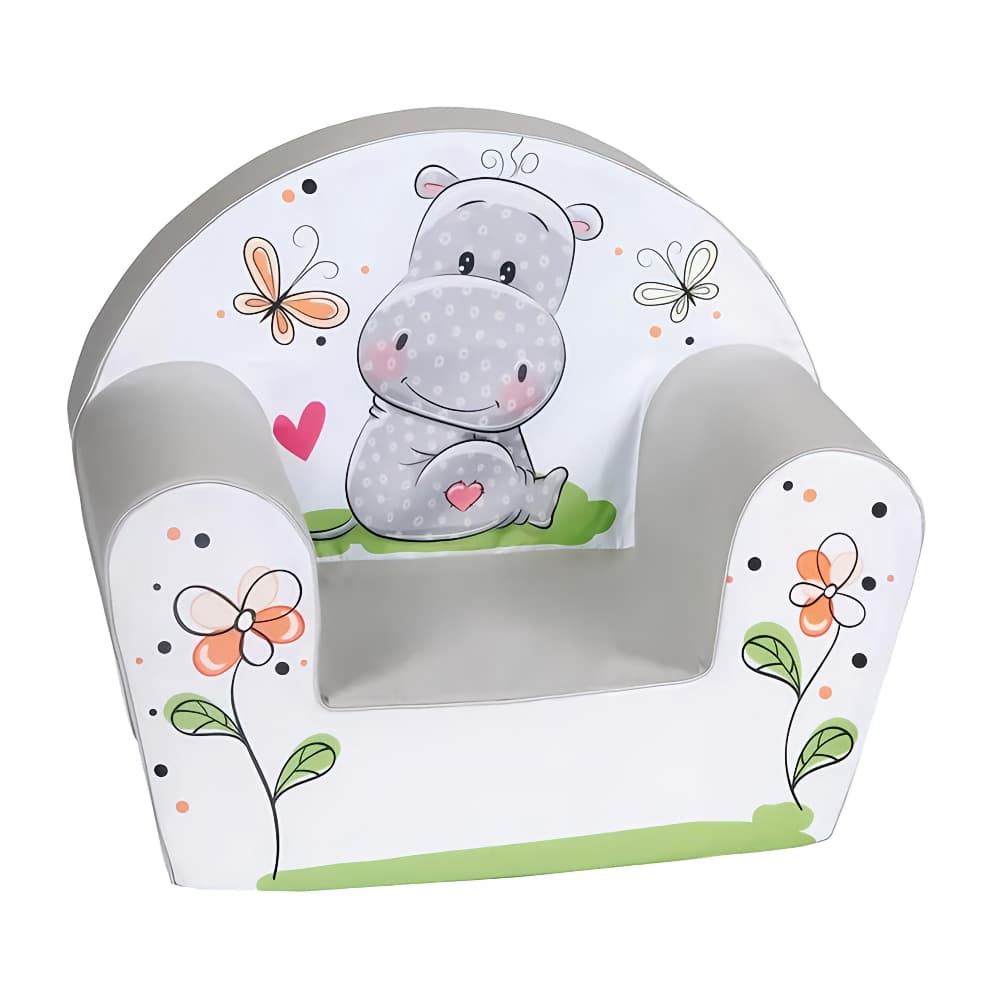 DELSIT Arm Chair Hippo Color Grey