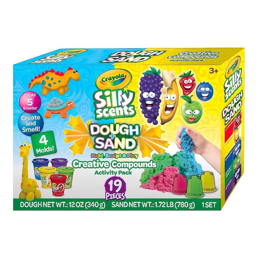 CRAYOLA Silly Scents Dough And Sand