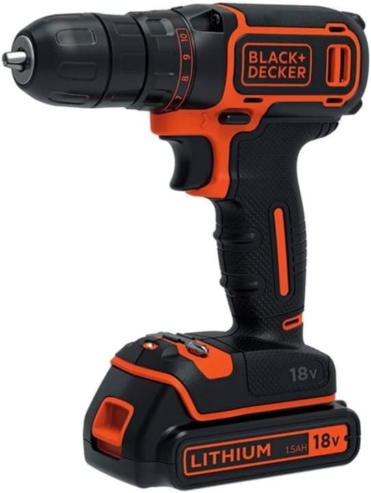 Black & Decker BDCDC18KB Cordless Drill with Planetary Gear